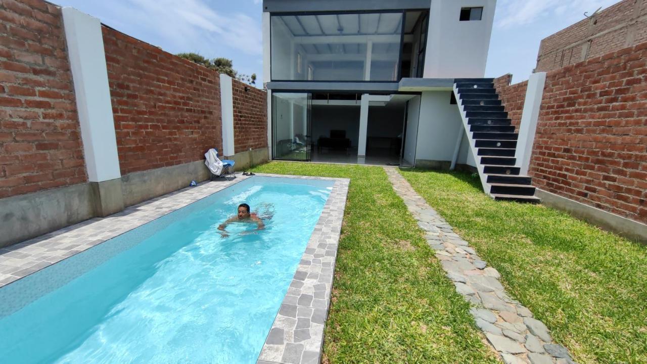 Casa De Playa Con Piscina Villa Ancon Dış mekan fotoğraf