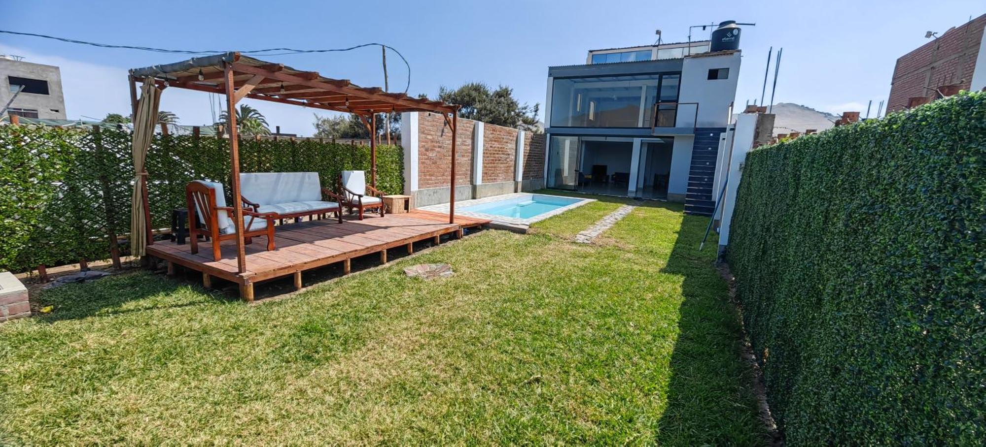 Casa De Playa Con Piscina Villa Ancon Dış mekan fotoğraf