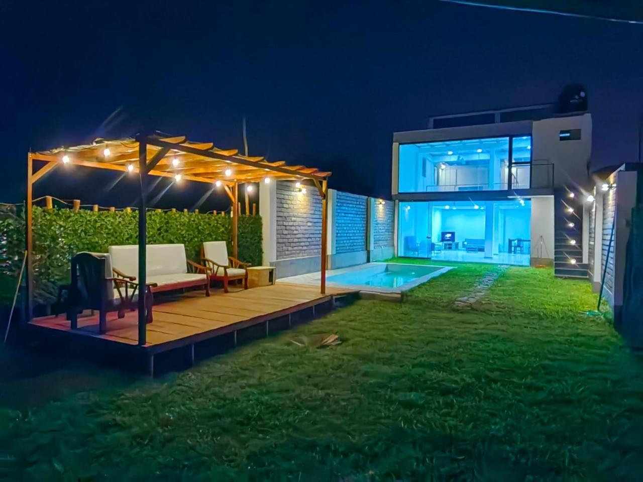 Casa De Playa Con Piscina Villa Ancon Dış mekan fotoğraf